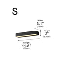 Waterproof LED Outdoor Wall Washer Light – Elegant Modern Black Fixture
