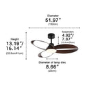Petal Loop Ceiling Fan Light