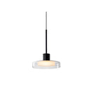 Glass Disc Pendant Light