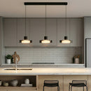 Glass Disc Pendant Light