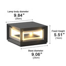 Rectangular LED Outdoor Column Light