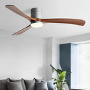 Contemporary 6-Speed DC Motor Ceiling Fan with Light