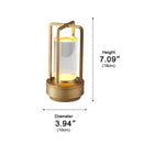 Cordless LED Table Lamp USB Rechargeable Touch Dimmer