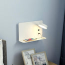 Floating Wall Light Charging Shelf