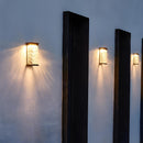 Water Glass Outdoor Wall Light