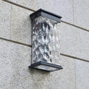 Water Glass Outdoor Wall Light