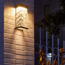 Water Glass Outdoor Wall Light