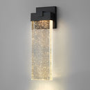 Clear Glass Column Wall Light