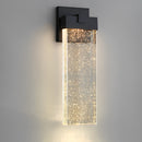 Clear Glass Column Wall Light