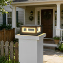 Rectangular LED Outdoor Column Light