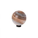 Marble Pattern Globe Post Light