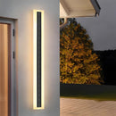 Modern Linear Outdoor Wall Light