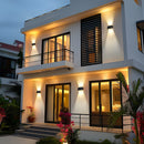 Cross Beam Outdoor Wall Light