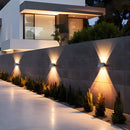 Cross Beam Outdoor Wall Light