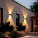 Cross Beam Outdoor Wall Light