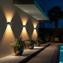 Cross Beam Outdoor Wall Light