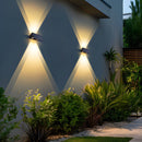 Cross Beam Outdoor Wall Light