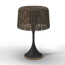 Woven Rattan Floor Lamp