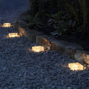 Aurora Crystal Ice Brick Solar LED Waterproof Outdoor Garden Light