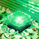 Aurora Crystal Ice Brick Solar LED Waterproof Outdoor Garden Light