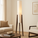 Mid Century Column Floor Lamp