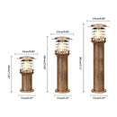 Modern IP65 Cylinder LED Outdoor Landscape Post Light