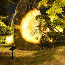 Outdoor Solar LED Zoomable Spot Light with RGB Mode