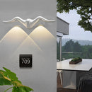 Aurelia Sculpted Animal Silhouette Waterproof LED Outdoor Wall Light