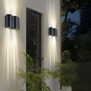 Luxury Modern Water Ripple Up Down LED Outdoor Wall Sconce Light