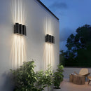 Luxury Modern Water Ripple Up Down LED Outdoor Wall Sconce Light