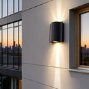 Luxury Modern Water Ripple Up Down LED Outdoor Wall Sconce Light