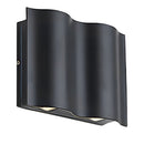 Luxury Modern Water Ripple Up Down LED Outdoor Wall Sconce Light