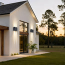 Luxury Modern Water Ripple Up Down LED Outdoor Wall Sconce Light