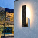 Linear Backlit Outdoor Wall Sconce