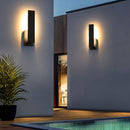 Linear Backlit Outdoor Wall Sconce