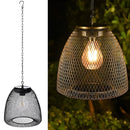 Rustic Woven Hanging Lantern