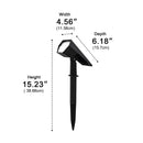 Luxury Solar Powered Adjustable LED Landscape Tree Spotlight