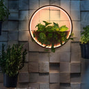 Illuminated Planter Outdoor Wall Light