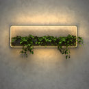 Illuminated Planter Outdoor Wall Light