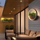 Illuminated Planter Outdoor Wall Light