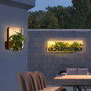 Illuminated Planter Outdoor Wall Light