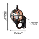 Aurelian Vintage Bird Nest Waterproof Outdoor Wall Lantern Light