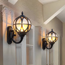 Aurelian Vintage Bird Nest Waterproof Outdoor Wall Lantern Light