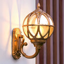 Aurelian Vintage Bird Nest Waterproof Outdoor Wall Lantern Light