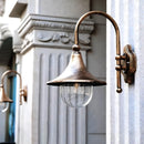 Horn-Style LED Wall Light – Vintage Waterproof Outdoor Wall Sconce