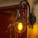Horn-Style LED Wall Light – Vintage Waterproof Outdoor Wall Sconce