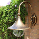Horn-Style LED Wall Light – Vintage Waterproof Outdoor Wall Sconce