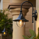 Horn-Style LED Wall Light – Vintage Waterproof Outdoor Wall Sconce