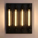 Industrial Glass Tube Rod Wall Light