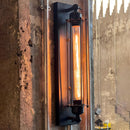 Industrial Glass Tube Rod Wall Light